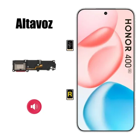 Cambiar Altavoz de Música Honor 400 5G | Garantía y Servicio Rápido en Madrid