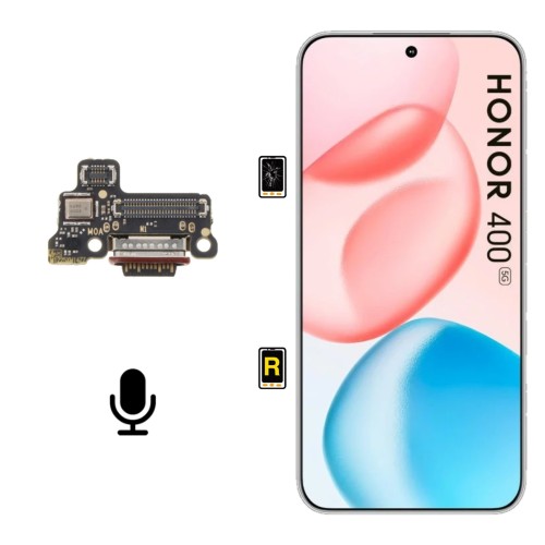 Cambiar Micrófono Honor 400 5G | Garantía y Servicio Rápido en Madrid
