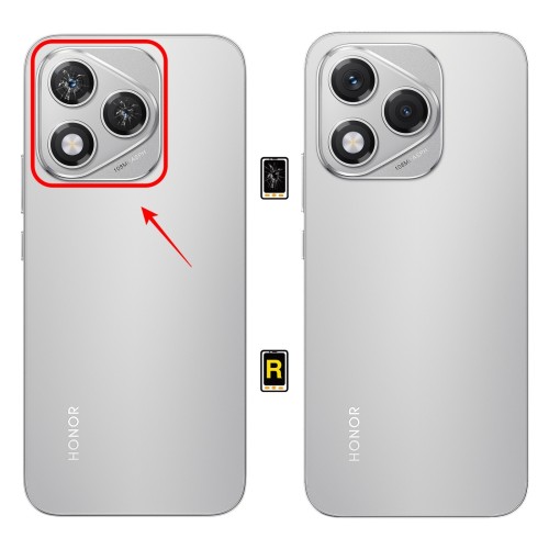 Cambiar Cristal Cámara Trasera Honor 400 Lite 5G | Garantía y Servicio Rápido en Madrid