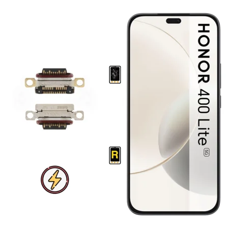 Cambiar Conector de Carga Honor 400 Lite 5G | Garantía y Servicio Rápido en Madrid