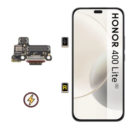 Cambiar Módulo de Carga Honor 400 Lite 5G | Garantía y Servicio Rápido en Madrid
