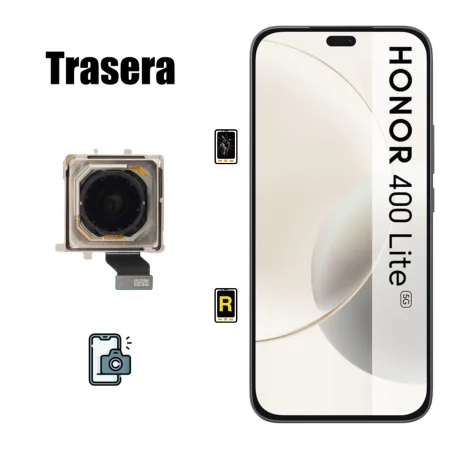 Cambiar Cámara Trasera Honor 400 Lite 5G | Garantía y Servicio Rápido en Madrid