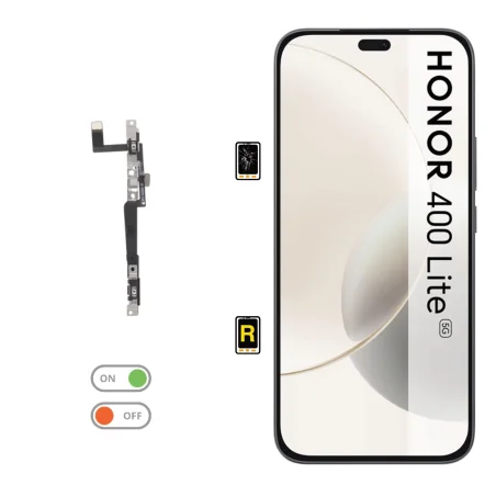 Cambiar Botón de Encendido Honor 400 Lite 5G | Garantía y Servicio Rápido en Madrid