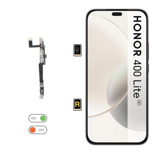Cambiar Botón de Encendido Honor 400 Lite 5G | Garantía y Servicio Rápido en Madrid