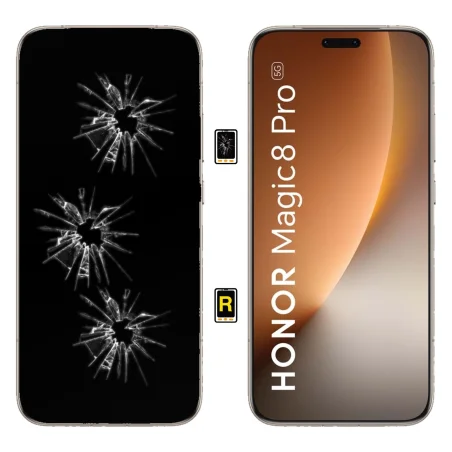 Cambiar Pantalla Honor Magic8 Pro 5G Original Con Marco | Garantía y Servicio Rápido en Madrid
