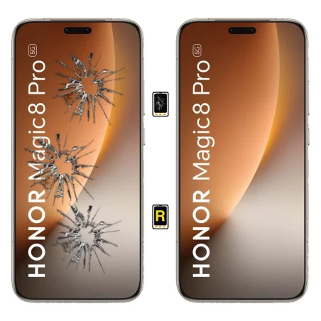 Cambiar Cristal de Pantalla Honor Magic8 Pro 5G | Garantía y Servicio Rápido en Madrid