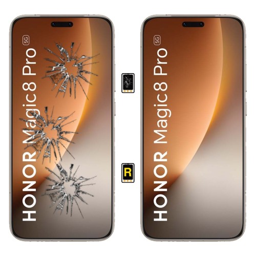 Cambiar Cristal de Pantalla Honor Magic8 Pro 5G | Garantía y Servicio Rápido en Madrid