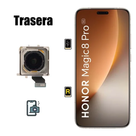 Cambiar Cámara Trasera Honor Magic8 Pro 5G | Garantía y Servicio Rápido en Madrid