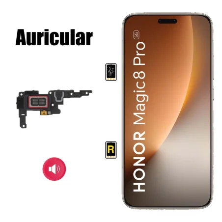 Cambiar Auricular de Llamada Honor Magic8 Pro 5G | Garantía y Servicio Rápido en Madrid