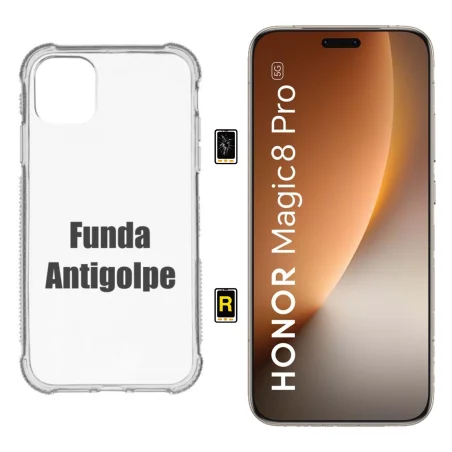 Funda Antigolpe para Honor Magic8 Pro 5G | Garantía y Servicio Rápido en Madrid