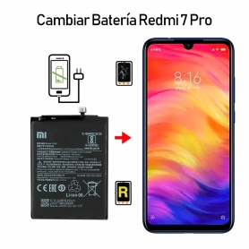 Cambiar Batería Redmi 7 Pro