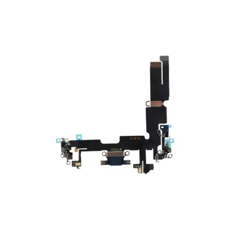 Flex De Conector De Carga Lightning Y Micrófono Para IPhone 14 Plus NEGRO