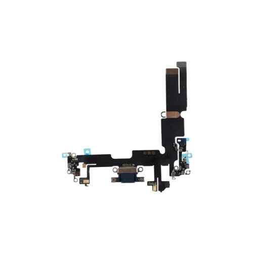 Flex De Conector De Carga Lightning Y Micrófono Para IPhone 14 Plus NEGRO