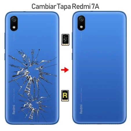 Cambiar Tapa Trasera Redmi 7A M1903C3EC