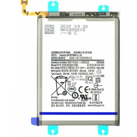 Batería Original EB-BA217ABY SAMSUNG A21S 2020 A217F / A12 A125F / A02 A022F / A13 / M12 / A135F