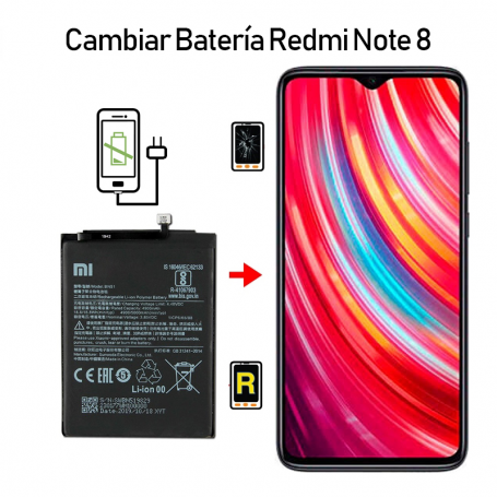 Cambiar Batería Redmi Note 8 BN46