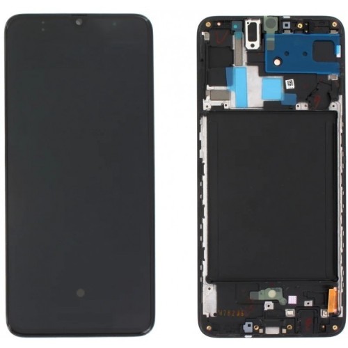 GH82-19747A/19787A Pantalla Samsung A70 A705 NEGRO