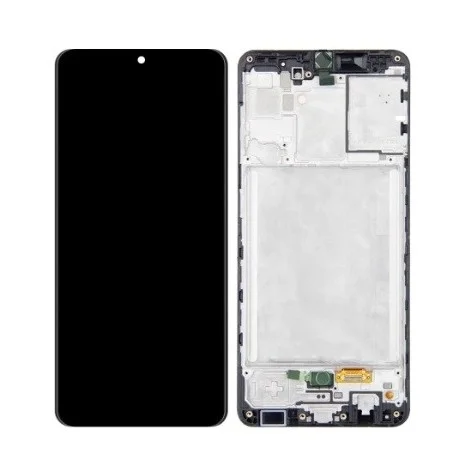 GH82-24455A Pantalla Samsung Galaxy A31 / A315 NEGRO Original Con Marco