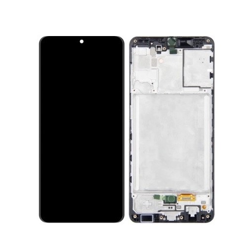 GH82-24455A Pantalla Samsung Galaxy A31 / A315 NEGRO Original Con Marco