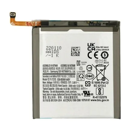 GH82-27494A Batería Original SAMSUNG S22 / S901 EB-BS901ABY