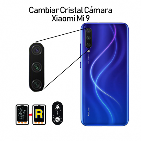 Cambiar Cristal Cámara Trasera Xiaomi Mi 9