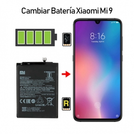 Cambiar Batería Xiaomi Mi 9