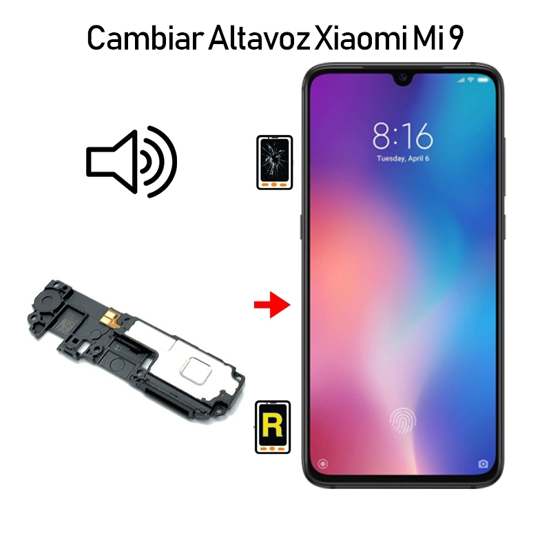 Cambiar Altavoz De Música Xiaomi Mi 9