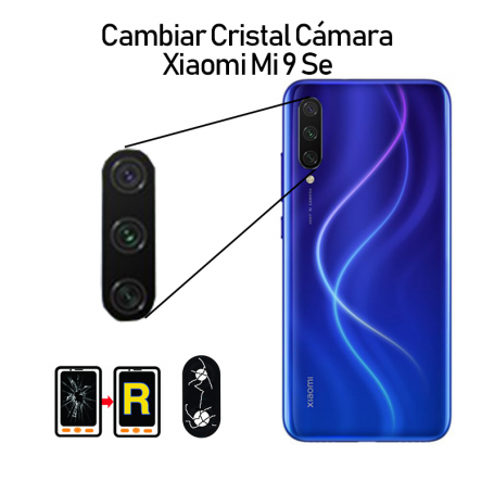 Cambiar Cristal Cámara Trasera Xiaomi Mi 9 SE