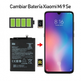 Cambiar Batería Xiaomi Mi 9 SE BM3M