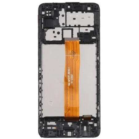 Pantalla Completa Original Con Marco Para Samsung Galaxy M12 / M127/A022/A02 NEGRO