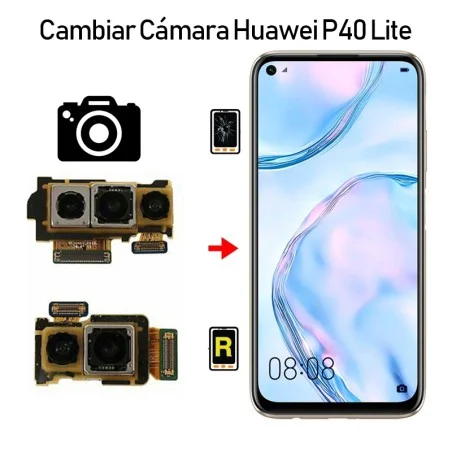 Cambiar Cámara Trasera Huawei P40 Lite
