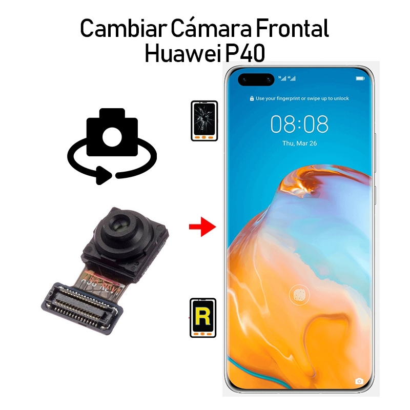 Cambiar Cámara Frontal Huawei P40