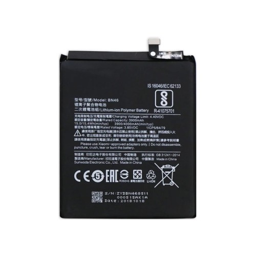 Batería BN46 Para Xiaomi Redmi Note 6 / Redmi 7 / Note 8 / Note 8T De 3900mAh