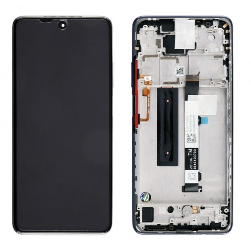 Original Xiaomi Mi 10T Lite 5G / Redmi Note 9 Pro 5G (2020) Pantalla Con Marco Azul
