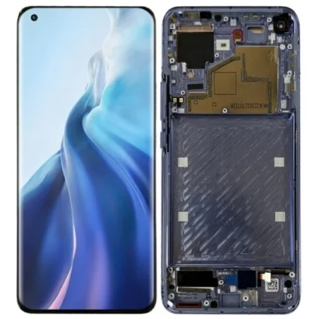 Pantalla Completa Original Con Marco Para Xiaomi Mi 11 5G*Negro*