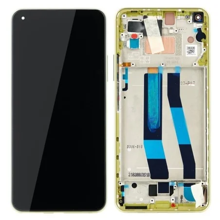 Pantalla Completa Original Con Marco Para Xiaomi Mi 11 Lite 4G / 5G Amarillo