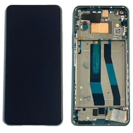 Pantalla Completa Original Con Marco Para Xiaomi Mi 11 Lite 4G / 5G Verde