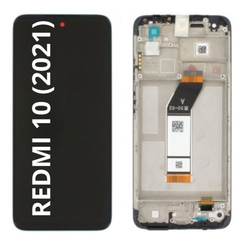 Pantalla Completa Tactil Y LCD Con Marco Para Xiaomi Redmi 10 (2021)