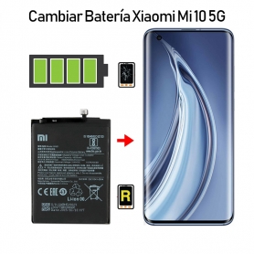 Cambiar Batería Xiaomi Mi 10 5G BM4N