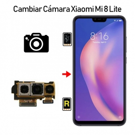 Cambiar Cámara Trasera Xiaomi Mi 8 Lite