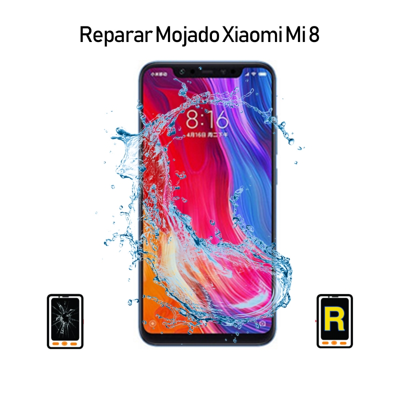 Reparar Mojado Xiaomi Mi 8