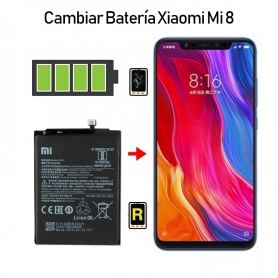 Cambiar Batería Xiaomi Mi 8