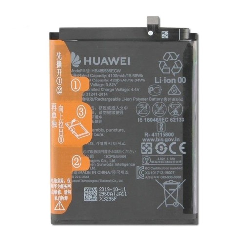 HUAWEI P20/HONOR 10/P SMART PLUS 2019/HONOR 10 LITE/HONOR 20 LITE BATERIA HB396285ECW COMPATIBLE