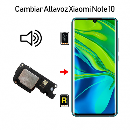 Cambiar Altavoz De Música Xiaomi Mi Note 10