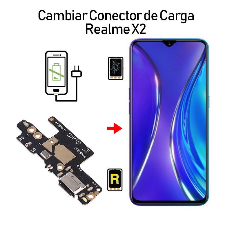 Cambiar Conector De Carga Realme X2