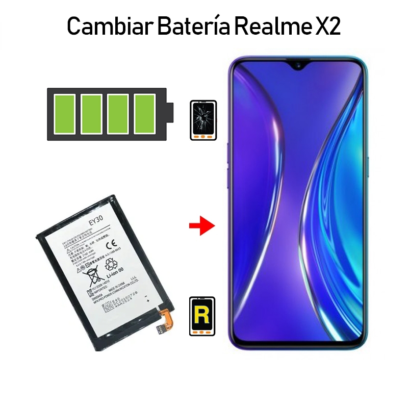 Cambiar Batería Realme X2