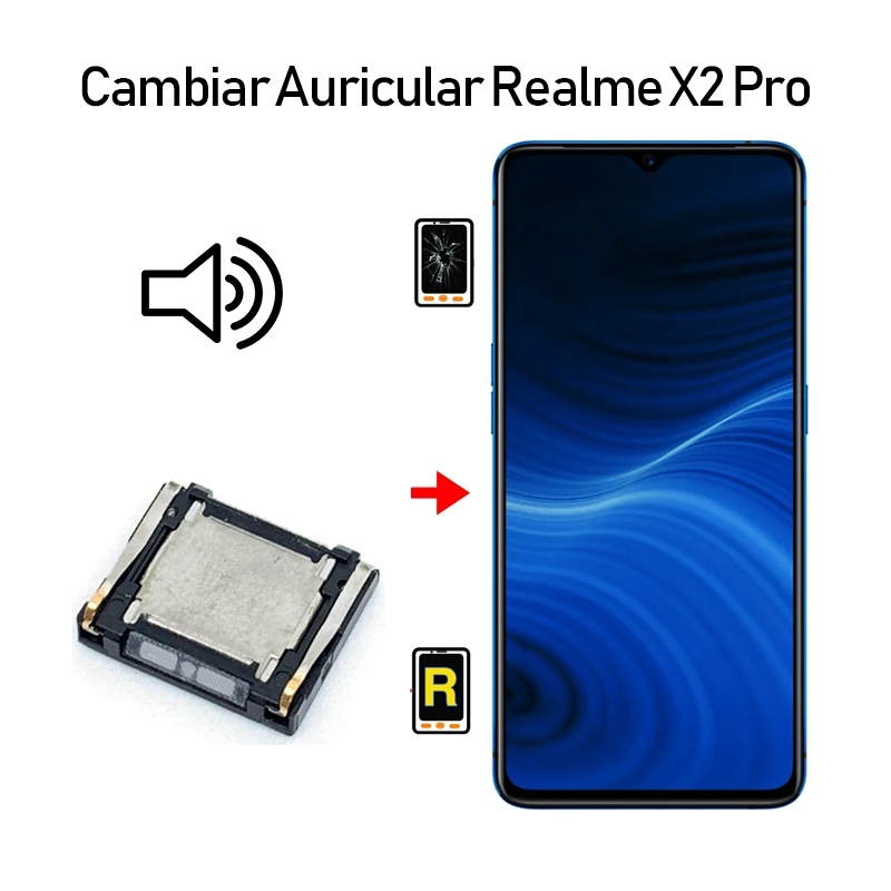 Cambiar Auricular De Llamada Realme X2 Pro