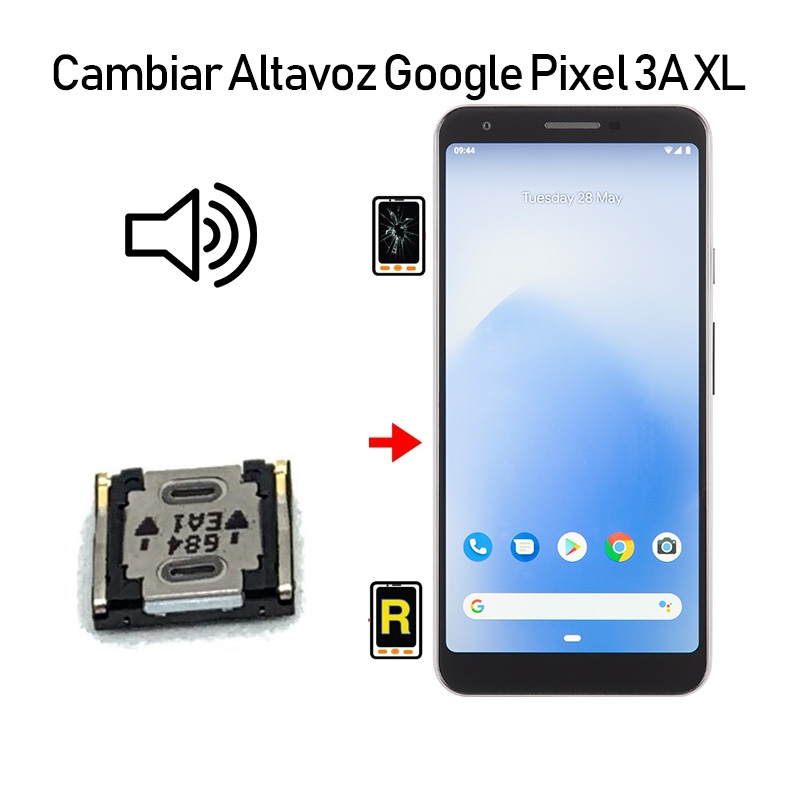 Cambiar Altavoz De Música Google Pixel 3A XL