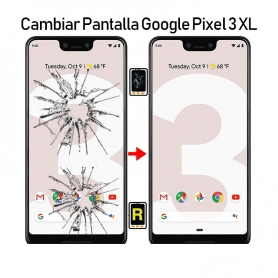 Cambiar Pantalla Google Pixel 3 XL
