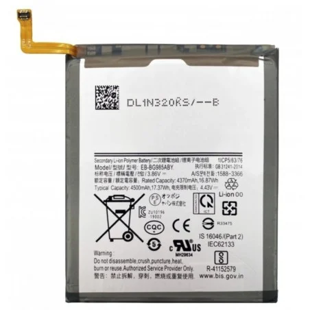 GH82-22133A Batería Original GH82-22133A SAMSUNG S20 Plus / G985 EB-BG985ABY